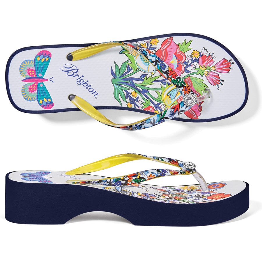 Sunny Wedge Flip Flops - Image 3
