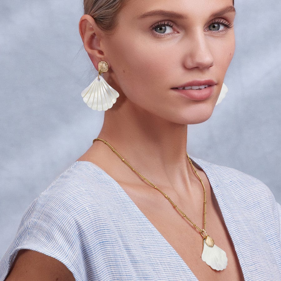 Sunset Cove Mother Of Pearl Shell Necklace - Image 4