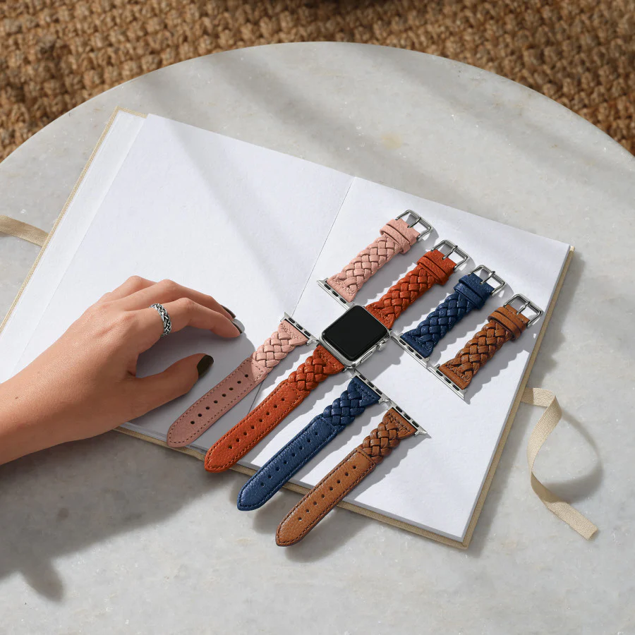 Sutton Braided Leather Watch Band - Image 17