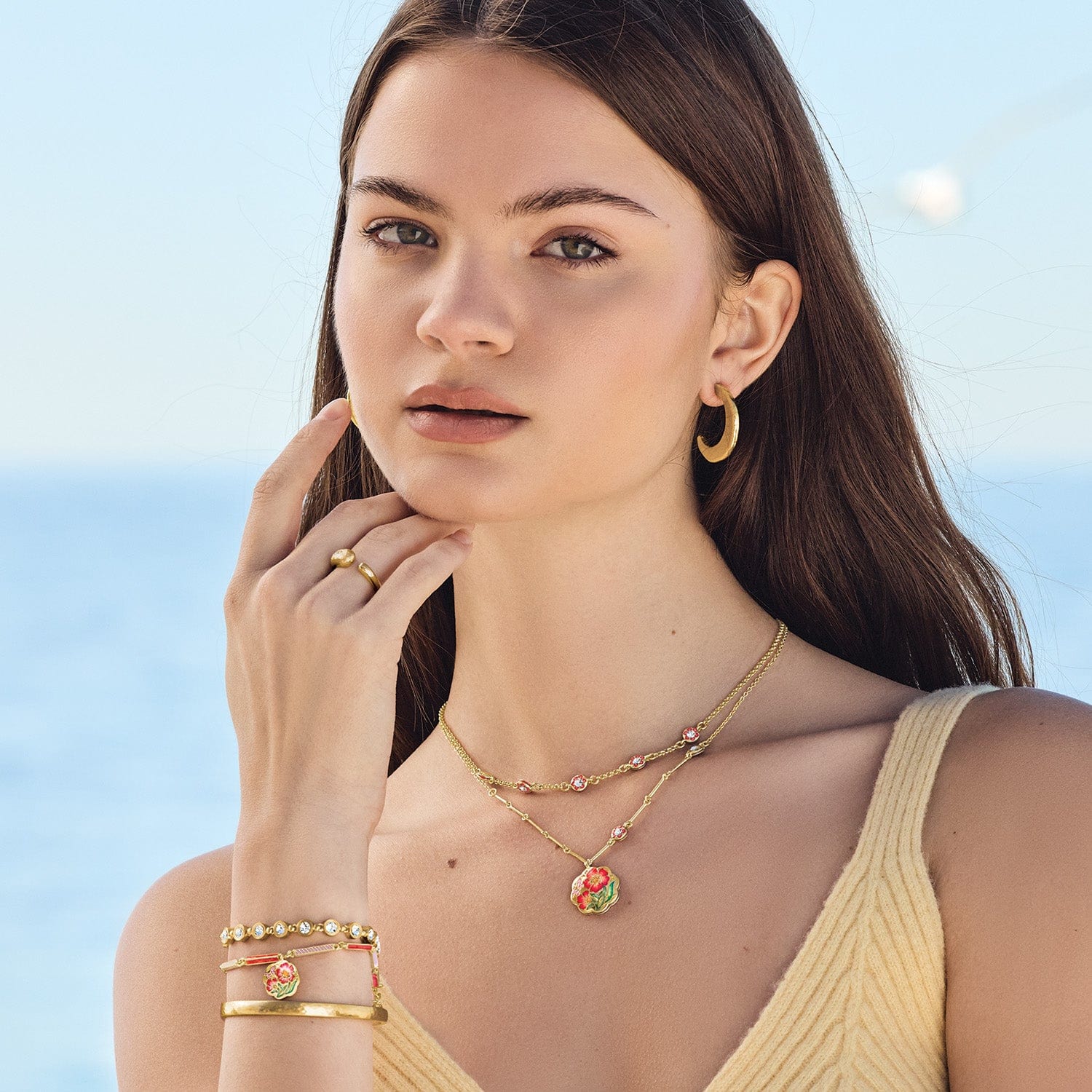 Sydney Poppy Short Necklace - Image 5