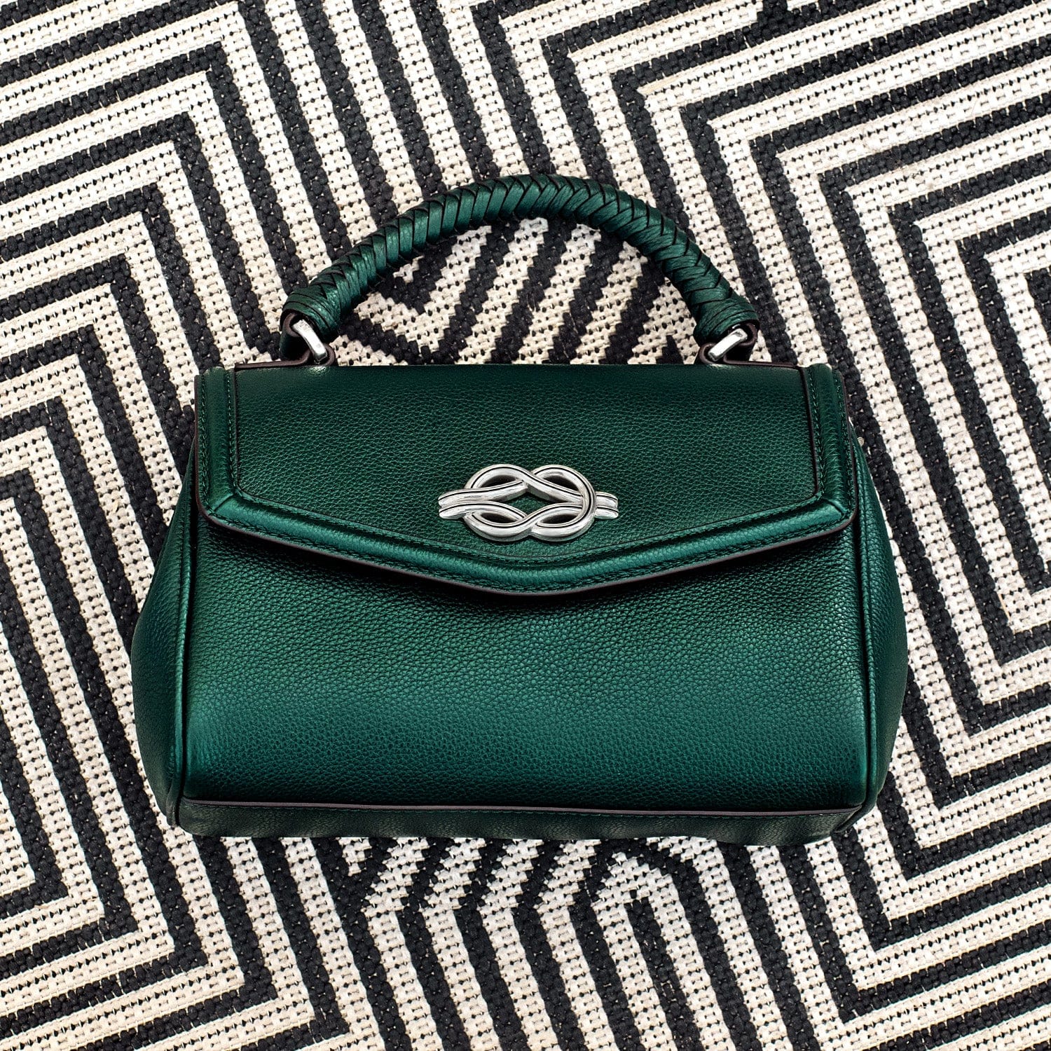 Tatum Small Flap Satchel - Image 12