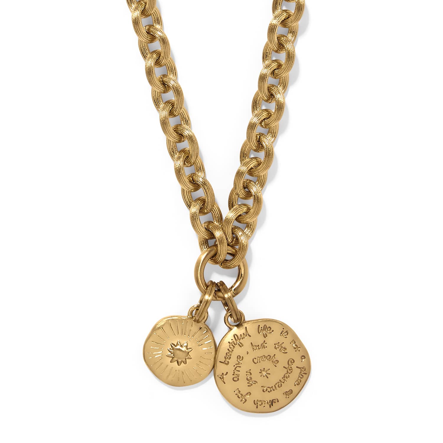 Token Lavish Link Charm Necklace - Image 2