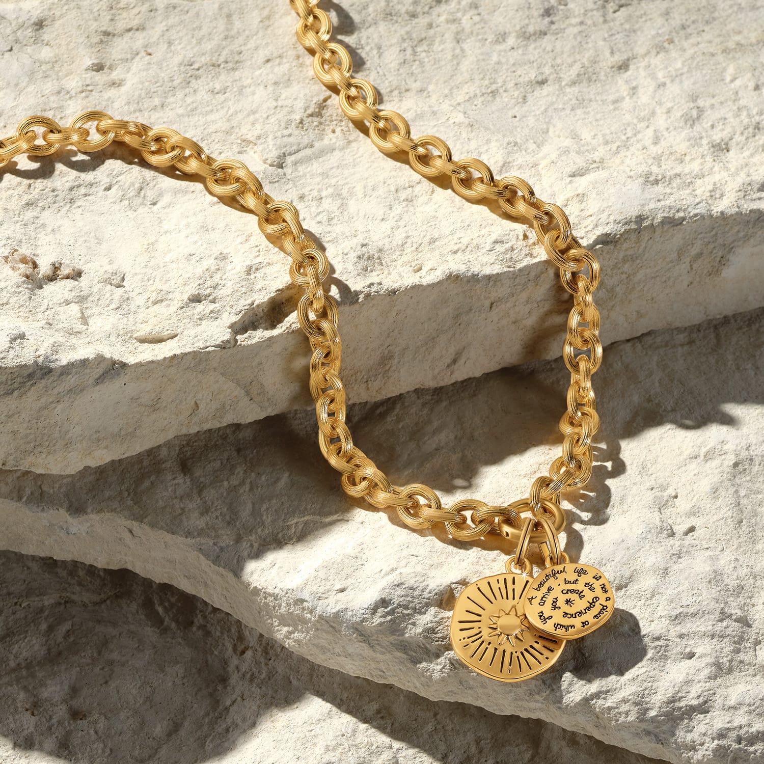 Token Lavish Link Charm Necklace - Image 5
