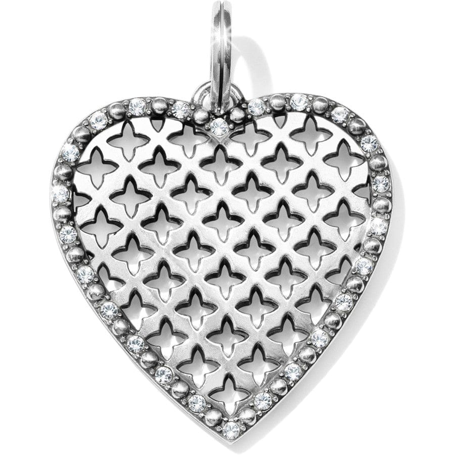 Trellis Heart Short Necklace - Image 2