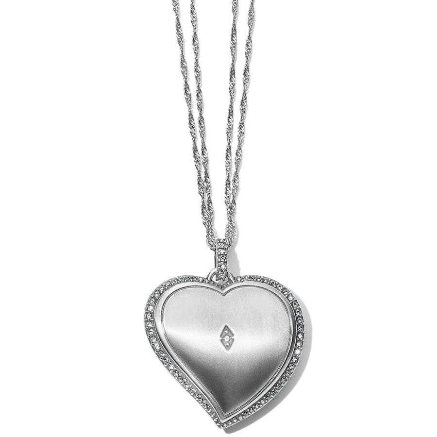 Trust Your Journey Convertible Reversible Large Heart Necklace - Image 2