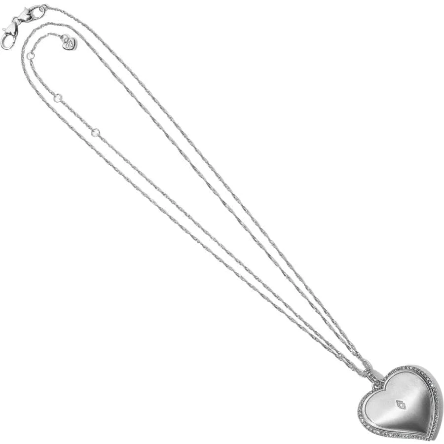 Trust Your Journey Convertible Reversible Large Heart Necklace - Image 3
