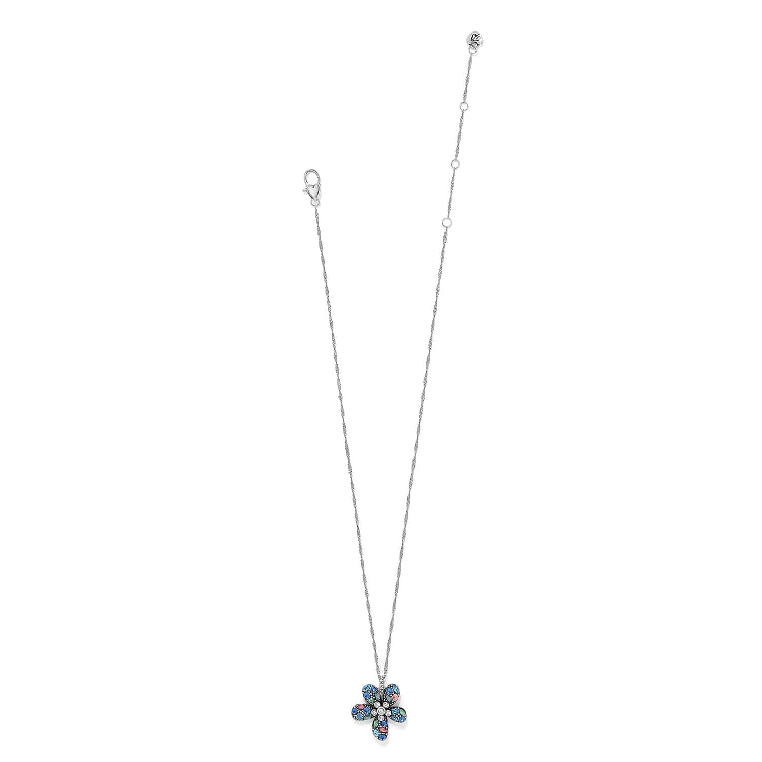Trust Your Journey Flower Reversible Necklace - Image 3