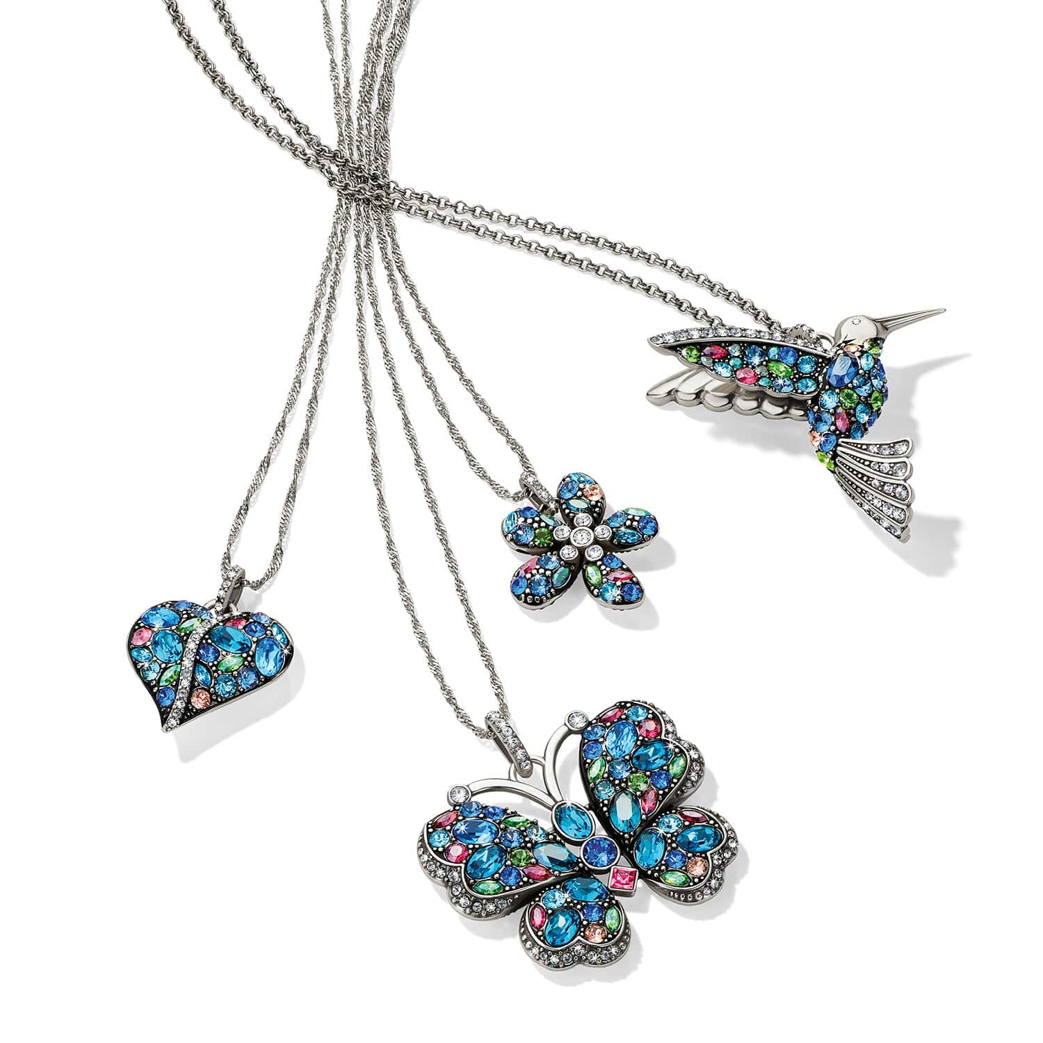 Trust Your Journey Flower Reversible Necklace - Image 4