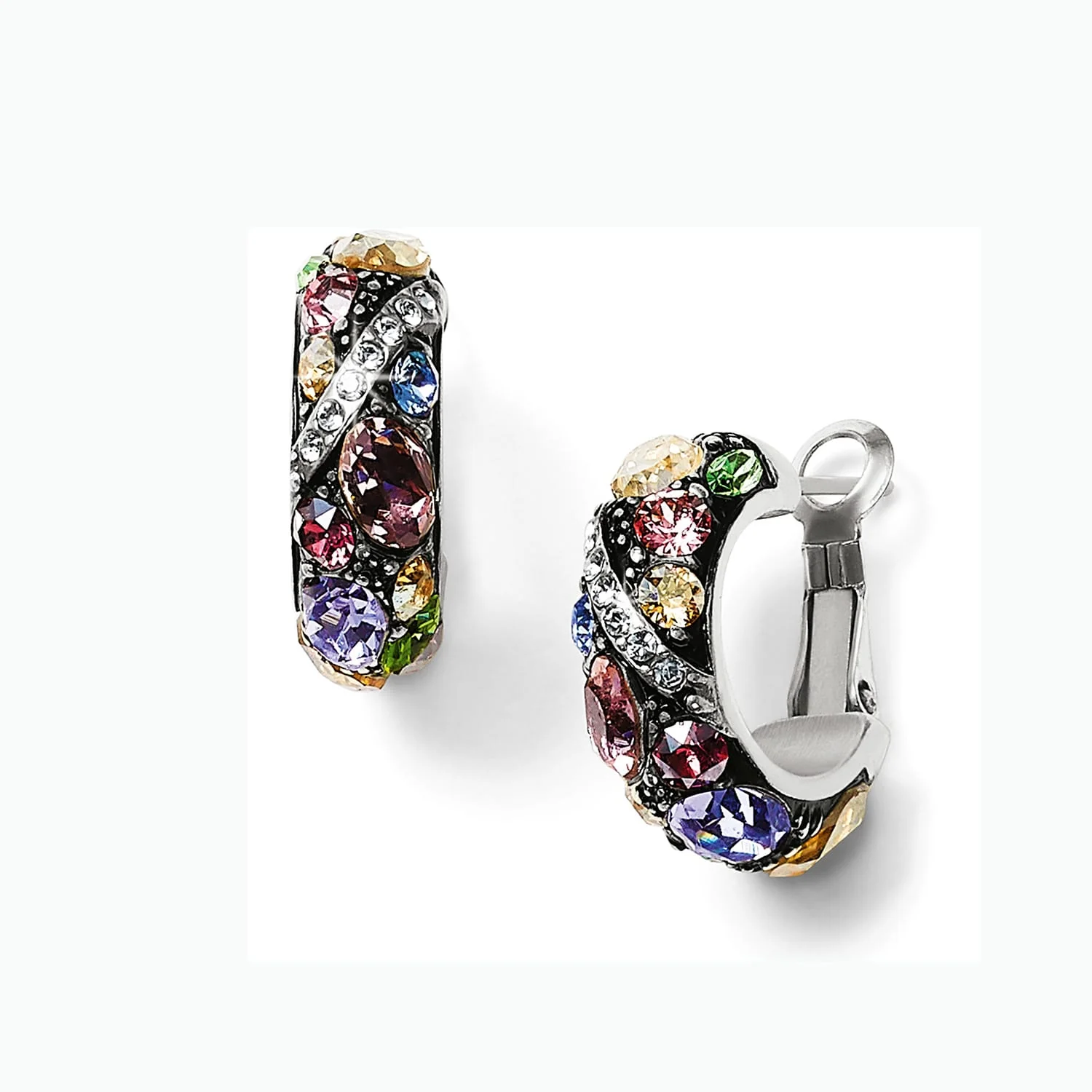 Trust Your Journey Hoop Earrings - Image 5