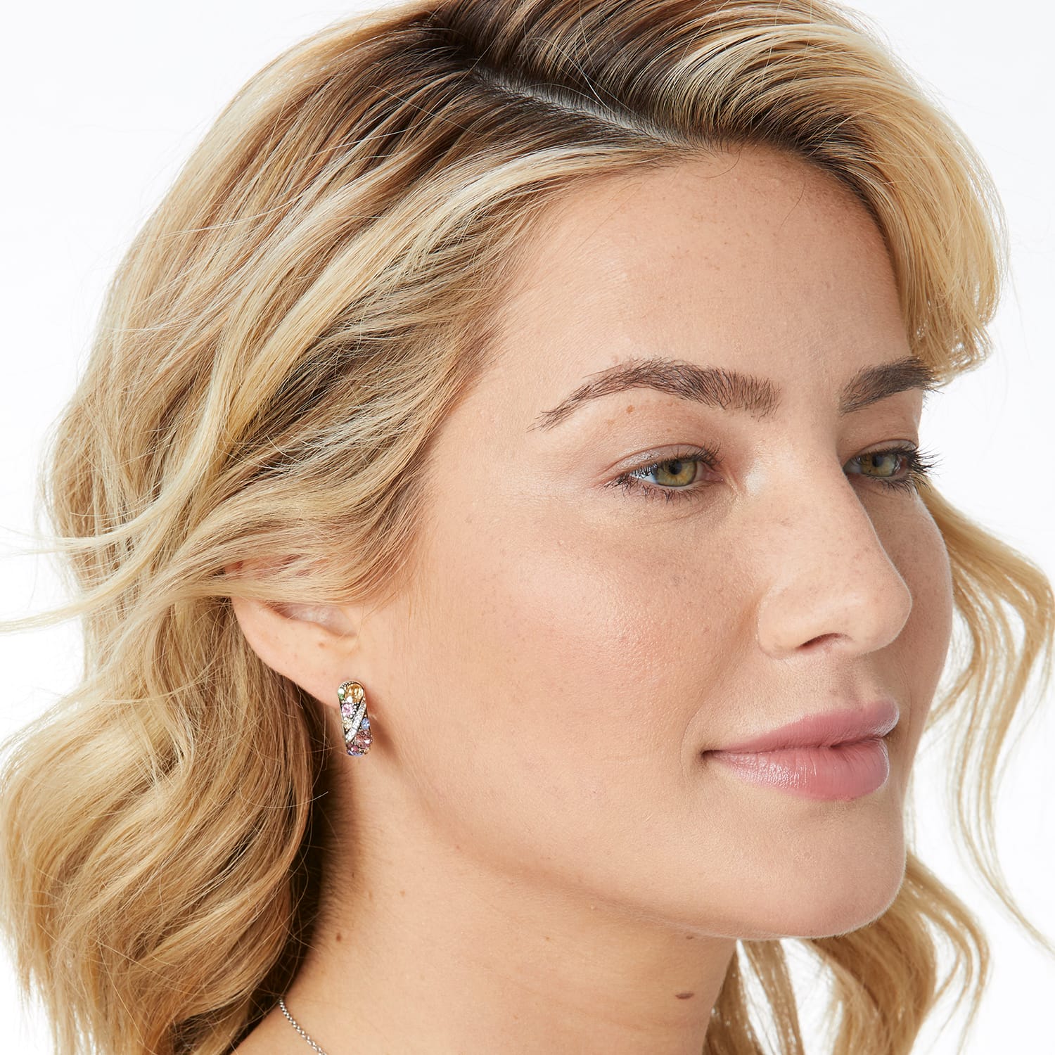 Trust Your Journey Hoop Earrings - Image 7