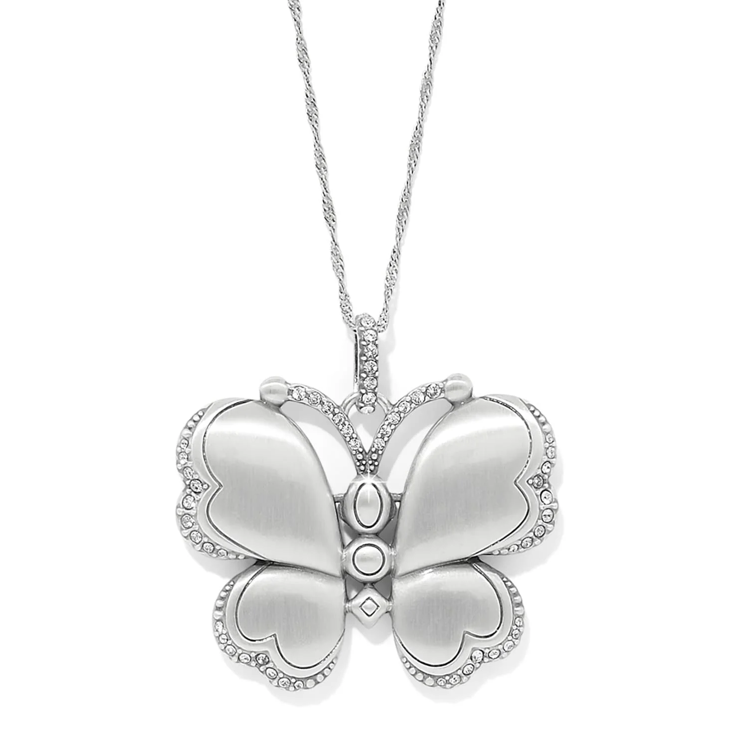 Trust Your Journey Large Butterfly Necklace - Image 2