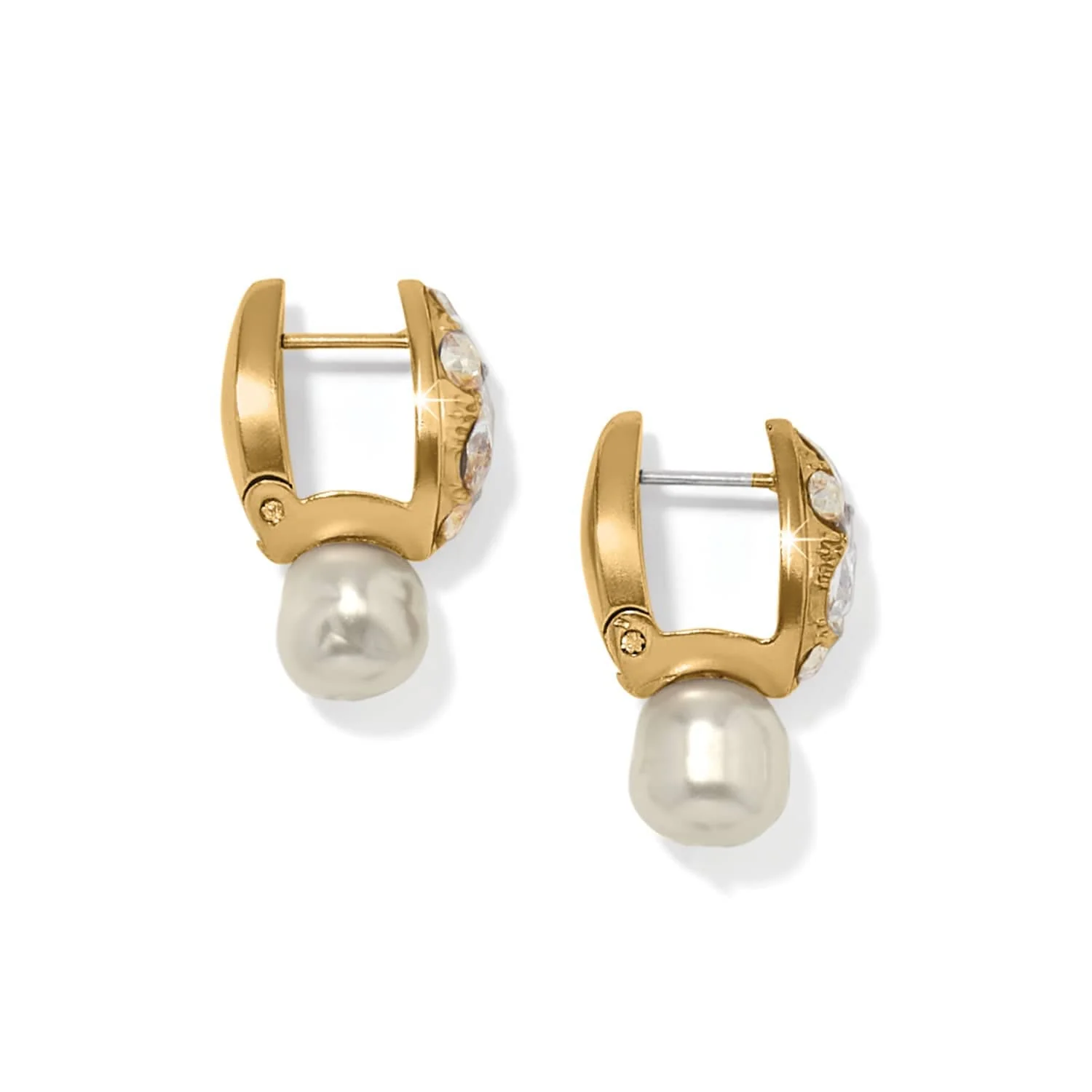 Trust Your Journey Pearl Drop Earrings - Image 2