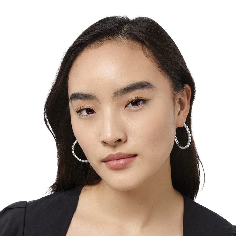 Twinkle Granulation Large Hoops - Image 3