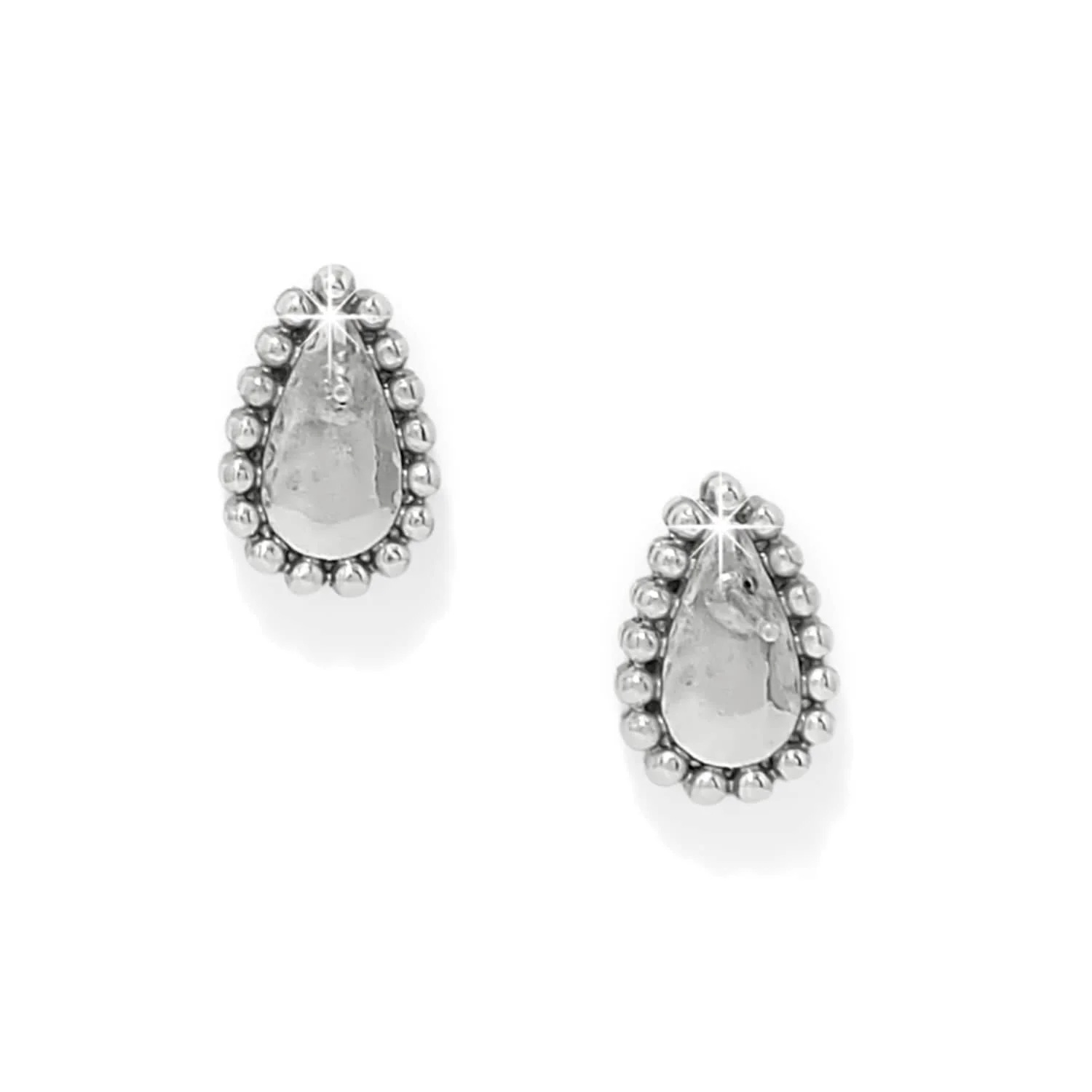 Twinkle Luxe Teardrop Post Earrings - Image 2