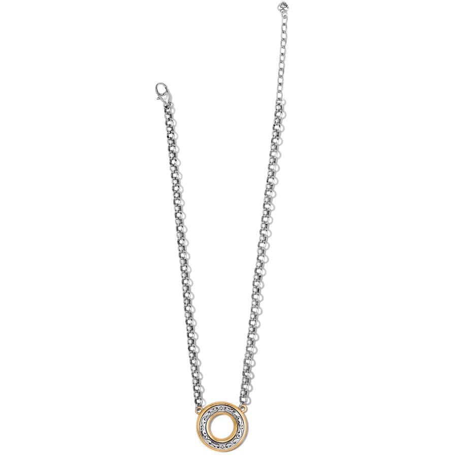 Venezia Open Ring Short Necklace - Image 2