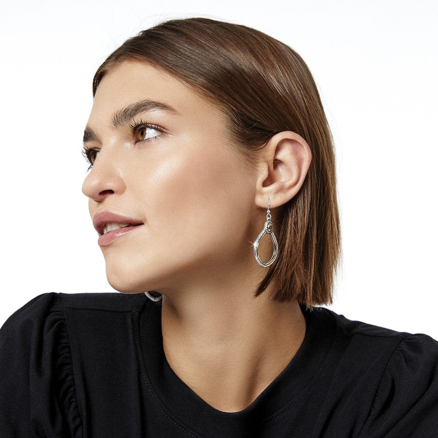 Venezia Teardrop French Wire Earrings - Image 4