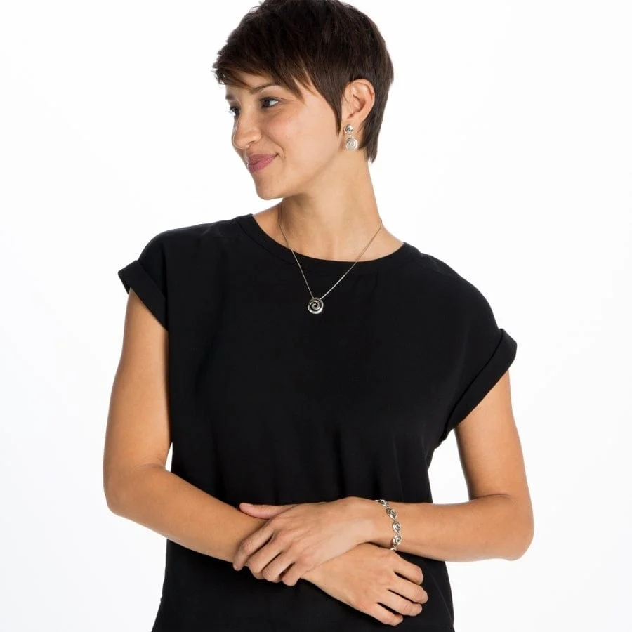 Vertigo Post Drop Earrings - Image 2
