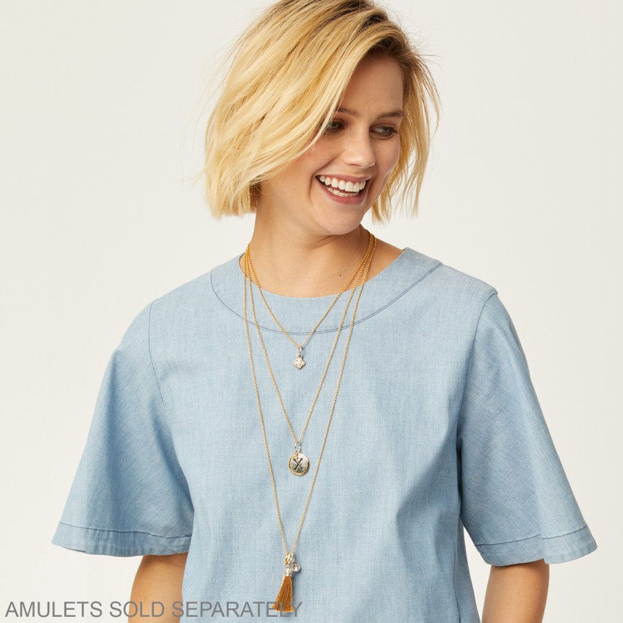 Vivi Delicate Long Charm Necklace - Image 3