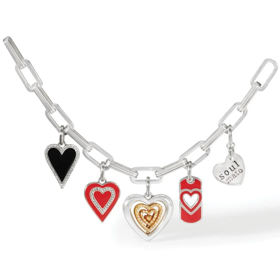We Love Hearts Charm Bracelet - Image 2