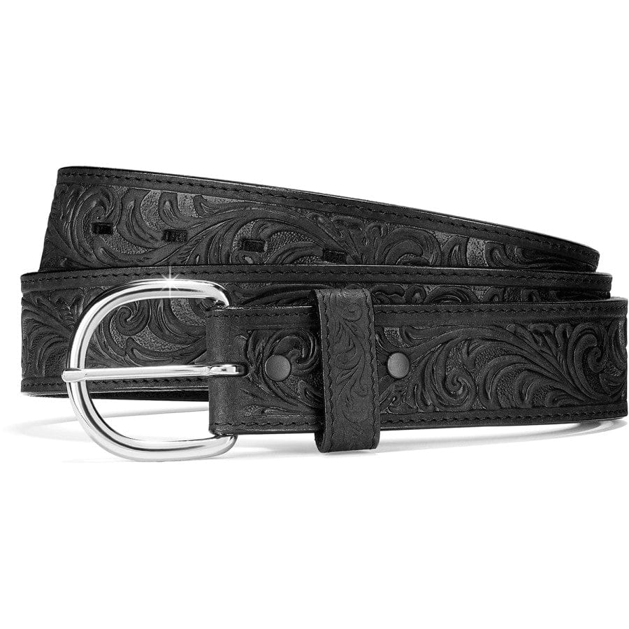 Western Scroll Tooled Belt - Image 4